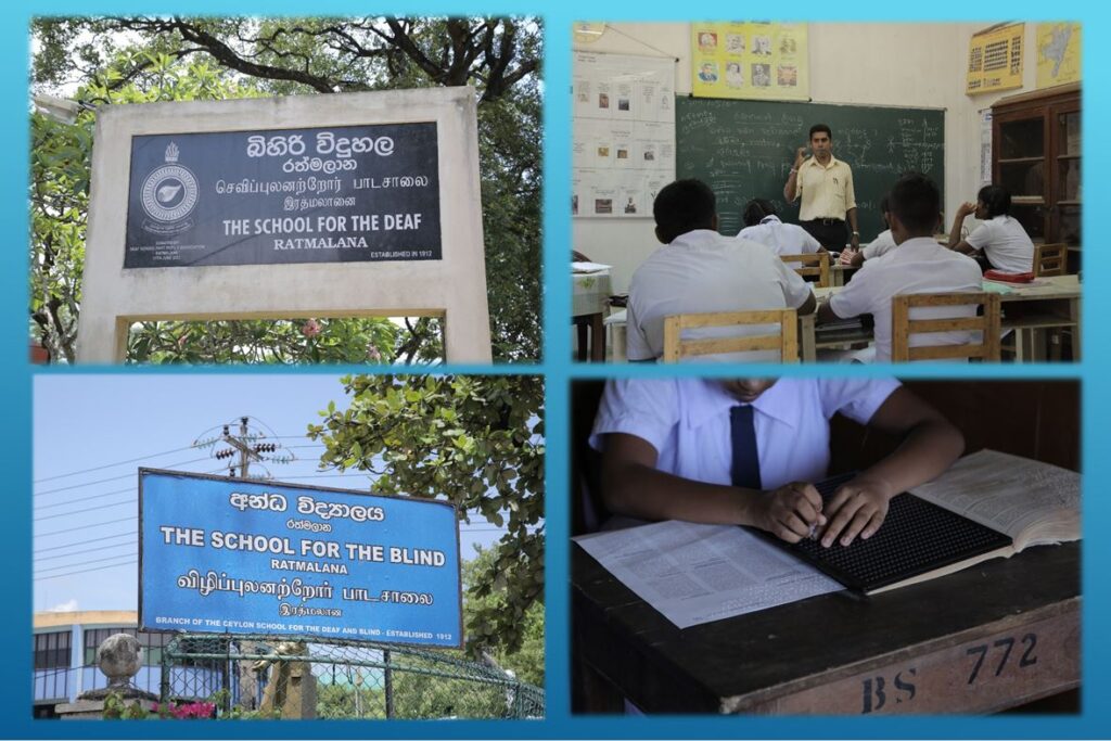 Donation for the Deaf & Blind School – Ratmalana