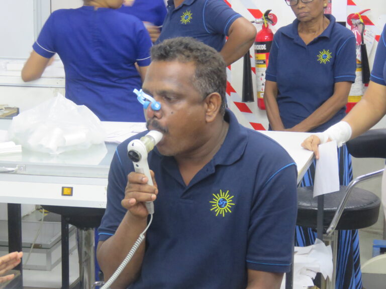 Audiometric and Lung function test program