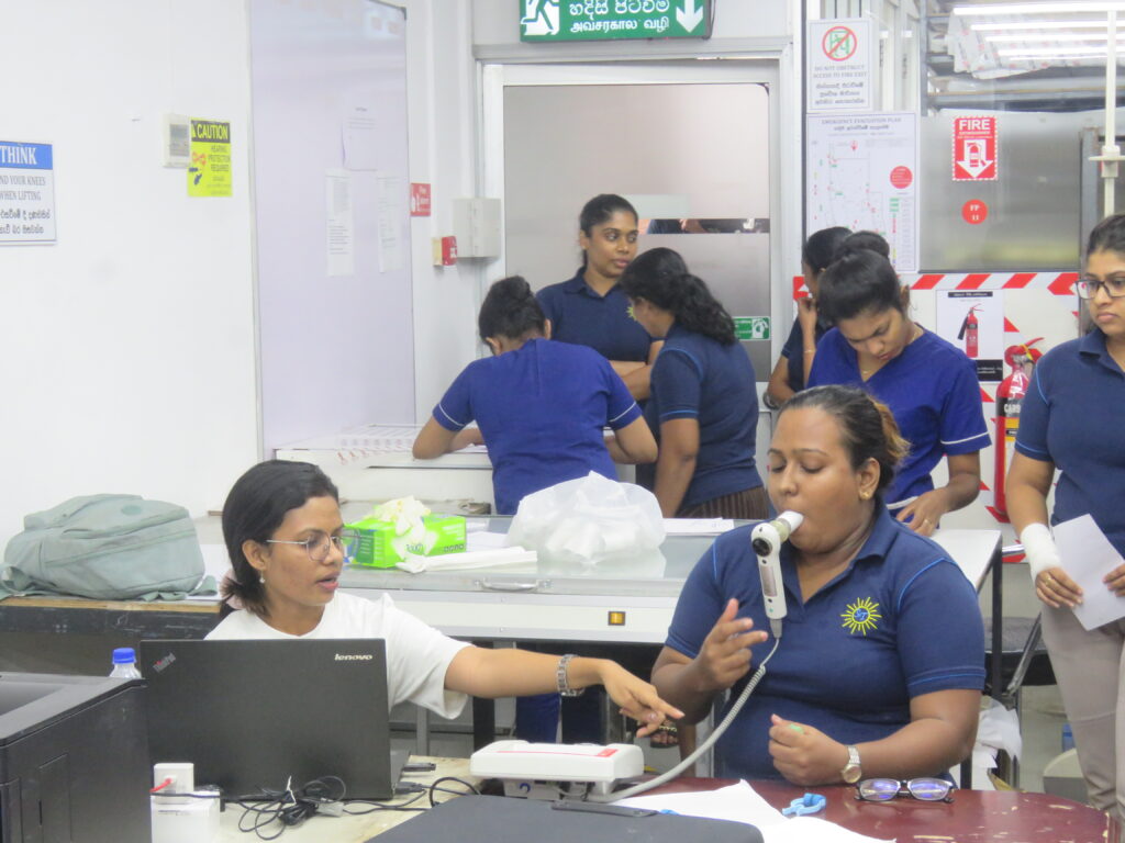 Audiometric and Lung function test program
