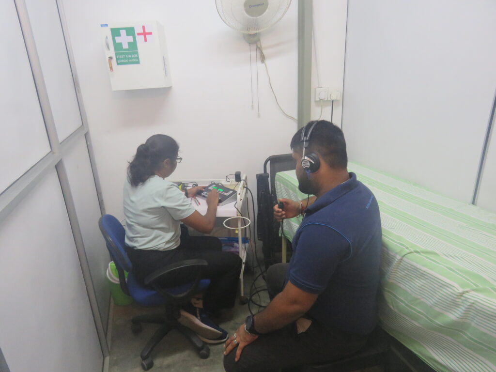 Audiometric and Lung function test program