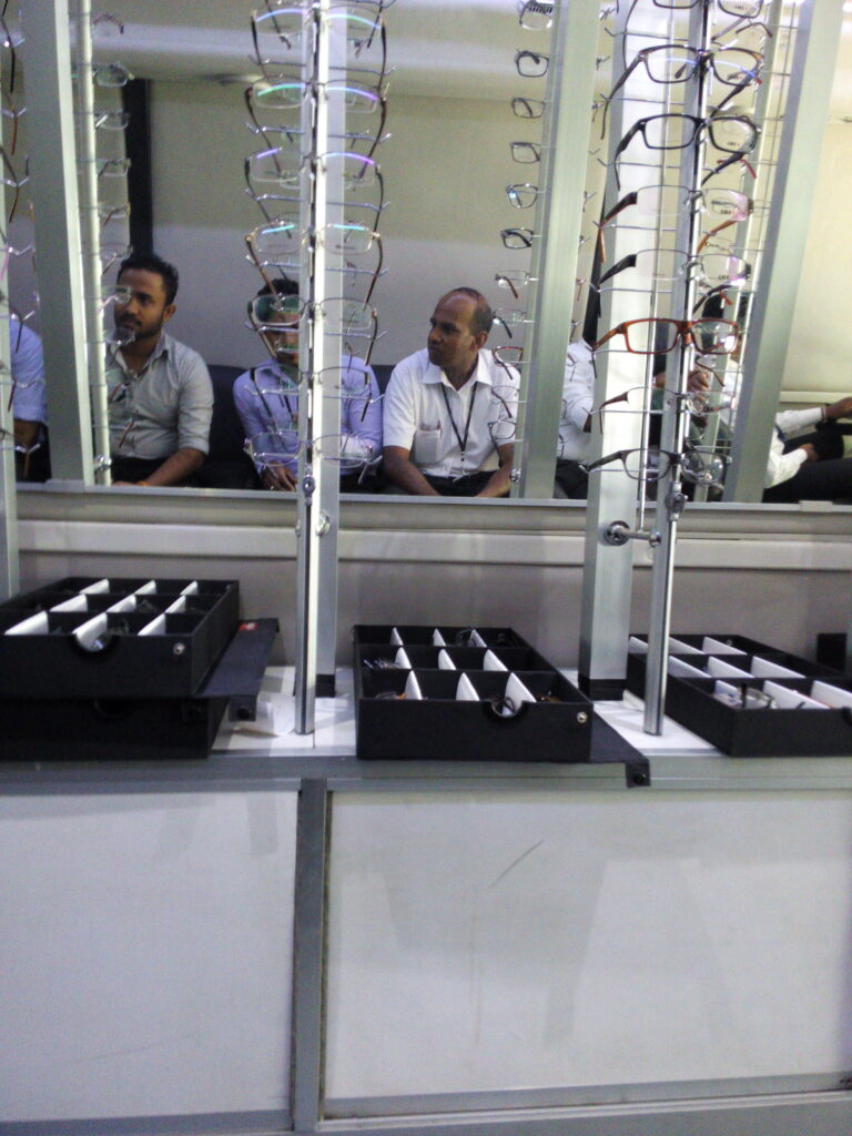 Eye Camp for staff Members conducted by Vision Care
