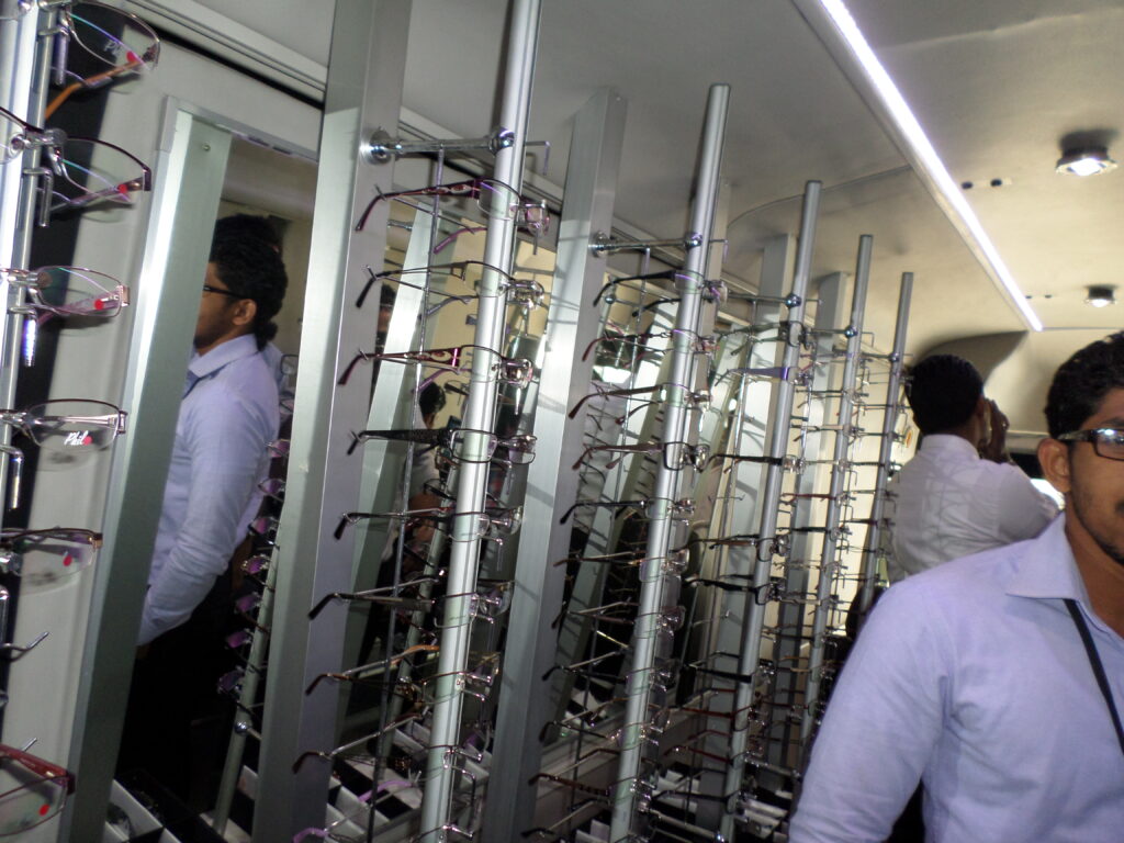 Eye Camp for staff Members conducted by Vision Care