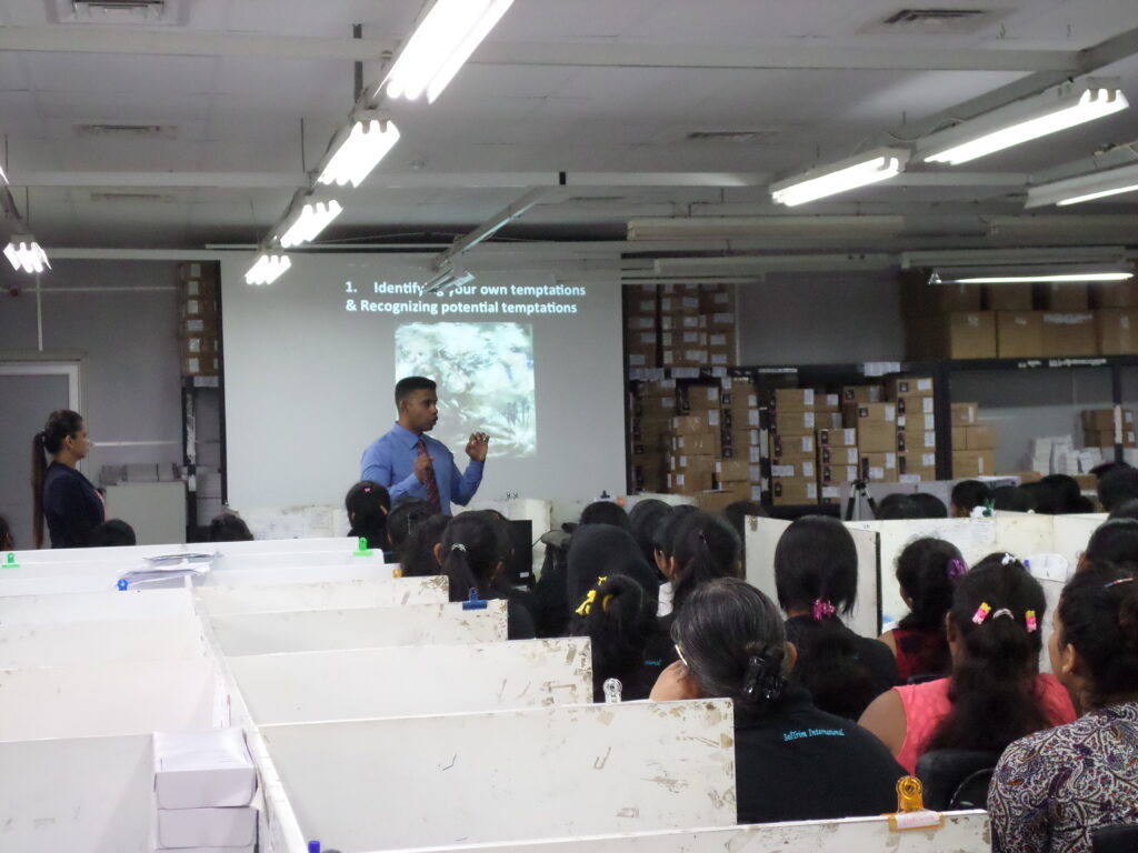Personal Hygiene program for female staff