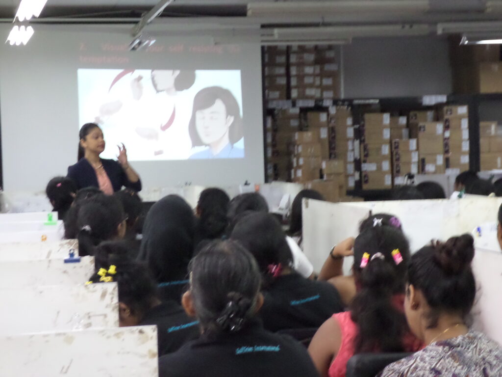 Personal Hygiene program for female staff